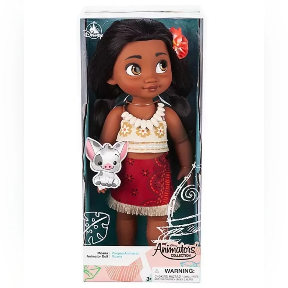 Disney Store Animators' Collection Moana Doll – 15'' NWT